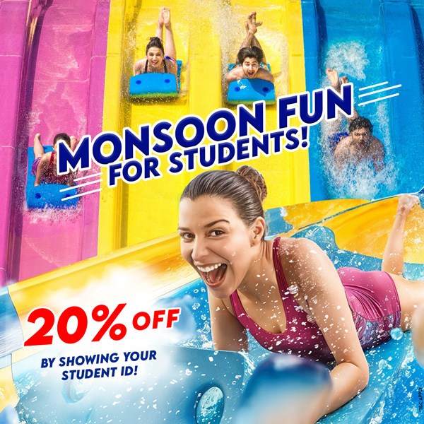 College ID Offer at wet'njoy