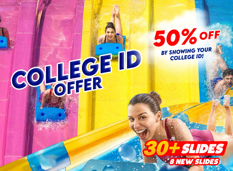 50% off on College ID offer at Wet'nJoy Shirdi